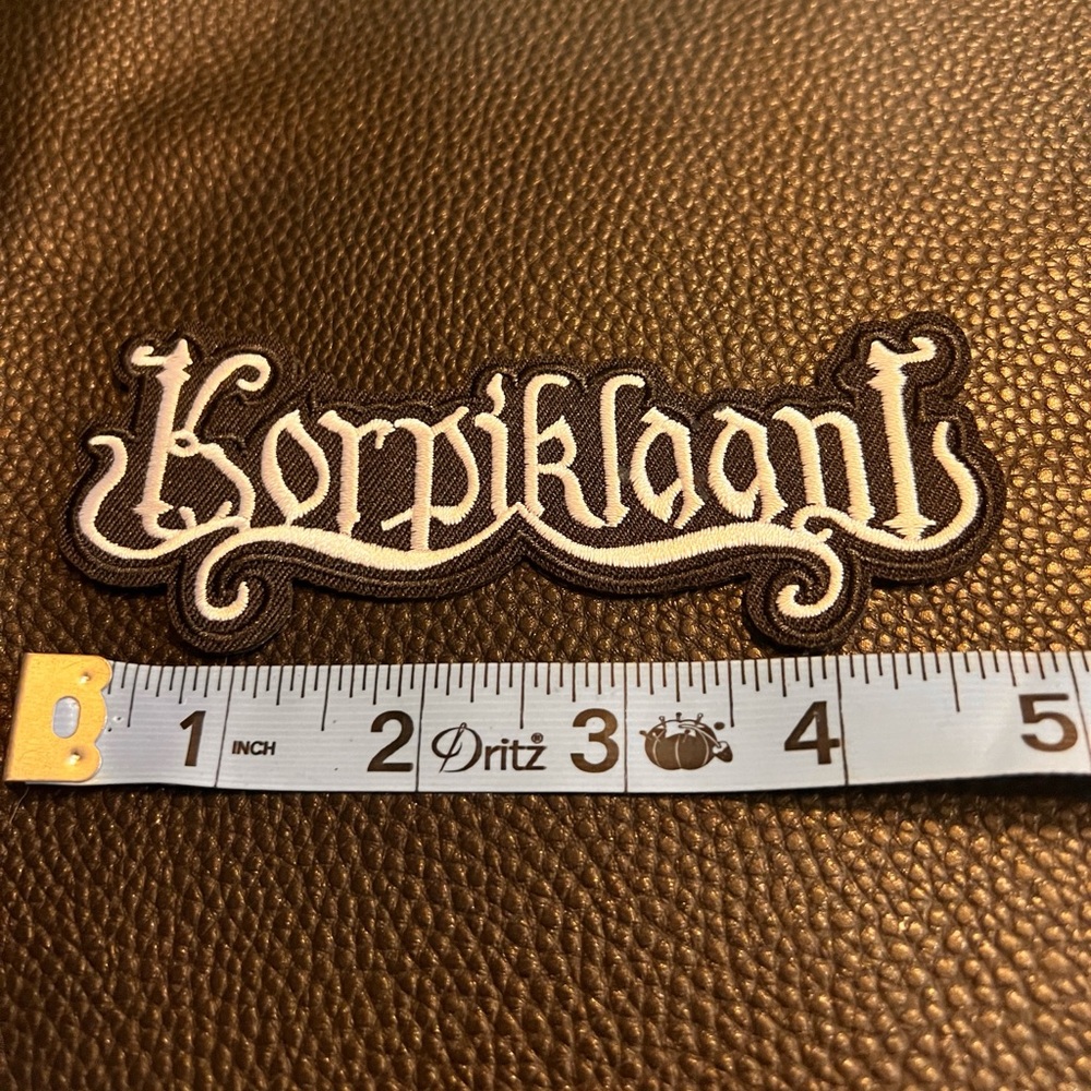 Korpiklaani Band Logo Embroidered Patch